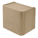 Oak 2-Drawer Nightstand Joane