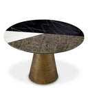 Copper Base Dining Table Tricolori