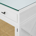 Natural Cane 4-Door Dresser Bahamas