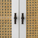 Natural Cane 4-Door Dresser Bahamas
