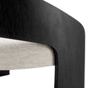 Charcoal Gray Chair Zephira