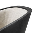 Charcoal Gray Chair Zephira
