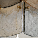 Glass Tiered Chandelier Laurent