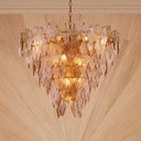 Geometric Glass Chandelier Rhombus