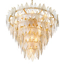 Geometric Glass Chandelier Rhombus