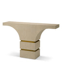 Oak Veneer Console Table Vauban