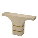 Oak Veneer Console Table Vauban