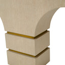 Oak Veneer Console Table Vauban