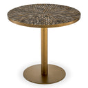Antique Brass Dining Table Declan