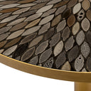 Antique Brass Dining Table Declan