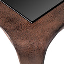 Oxidized Aluminum Coffee Table Quentin