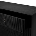 Ribbed Wood Drawer Chest Dimitrios
