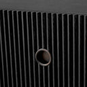 Ribbed Wood Drawer Chest Dimitrios