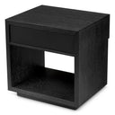 Ribbed Wood Nightstand Dimitrios