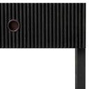 Ribbed Wood Nightstand Dimitrios