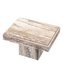 Travertine Side Table Sartoria