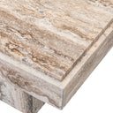 Travertine Side Table Sartoria