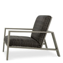 Gray Rattan Outdoor Chair Belle Vue