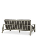 Gray Rattan Outdoor Sofa Belle Vue