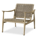 Aged Teak Outdoor Chair Manzo