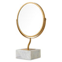 White Marble Table Mirror Jovanni