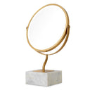 White Marble Table Mirror Jovanni