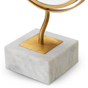 White Marble Table Mirror Jovanni