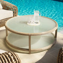Glass Outdoor Coffee Table Anthony