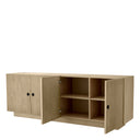 Ribbed Oak Dresser Dimitrios