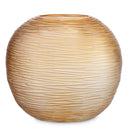 Peach Handblown Glass Vase Alessio
