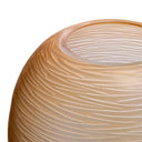 Peach Handblown Glass Vase Alessio