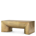 Gold Hammered Coffee Table Drayton