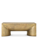 Gold Hammered Coffee Table Drayton