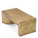 Gold Hammered Coffee Table Drayton