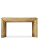 Gold Hammered Console Table Drayton