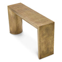 Gold Hammered Console Table Drayton