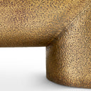 Gold Hammered Console Table Drayton