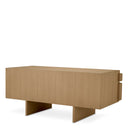 Natural Oak Veneer Desk Colston