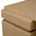Natural Oak Veneer Desk Colston