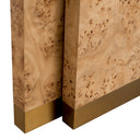 Mappa Burl Console Table (2) Quinton