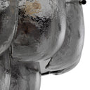 Thick Glass Metal Chandelier Gustave