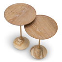 Marble Side Table (2) Puglia