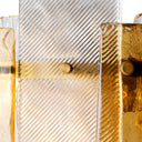 Textured Glass Chandelier Cassiano