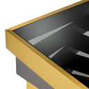 Smoke Glass Side Table Zamora
