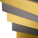 Smoke Glass Side Table Zamora
