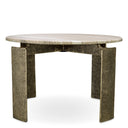 Marble Brass Dining Table Bodega