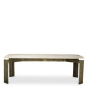 Marble Brass Dining Table Bodega