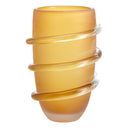 Yellow Glass Vase Eliano