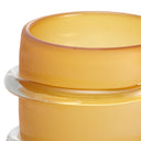 Yellow Glass Vase Eliano