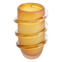 Yellow Glass Vase Eliano